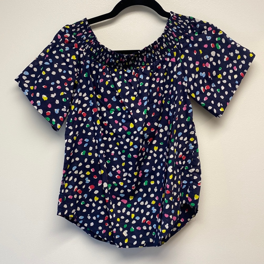 J. Crew off the shoulder top